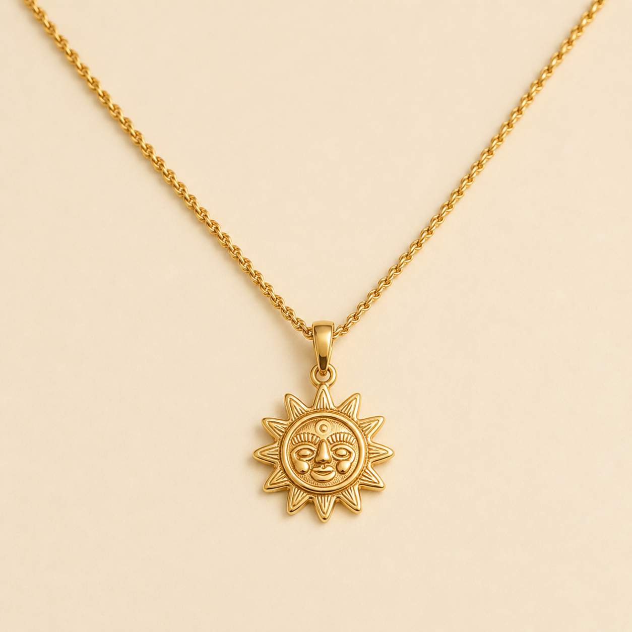 Golden Sun Collana