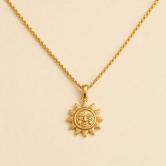 Golden Sun Collana