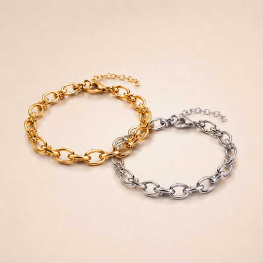 Circle Chain Bracciale