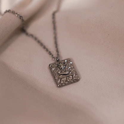 Silver Sun Collana