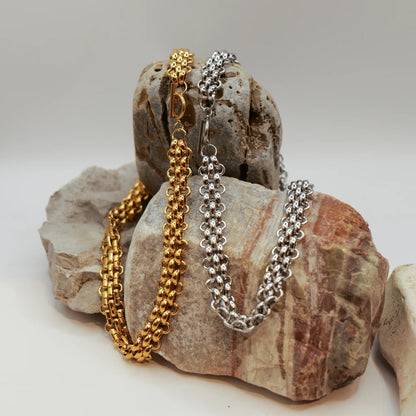 Double Chain Collana