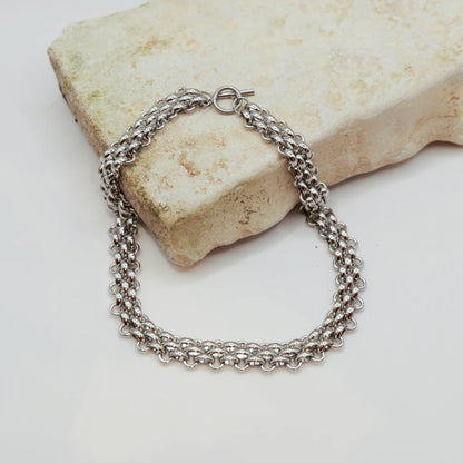 Double Chain Collana